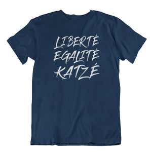 Egalite Katze | Unisex | T-Shirt - MegaCat