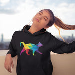 Laden Sie das Bild in den Galerie-Viewer, KaleidoCat | Unisex | Hoodie - MegaCat
