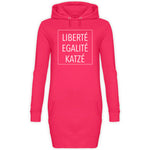 Load image into Gallery viewer, Liberte Katze | Hoodie Kleid - MegaCat
