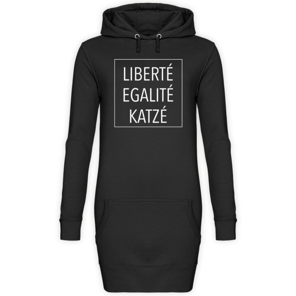 Liberte Katze | Hoodie Kleid - MegaCat