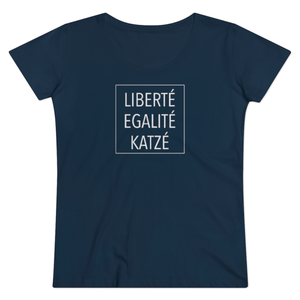 Liberte Katze | Damen | Bio T-Shirt - MegaCat