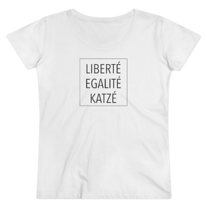 Liberte Katze | Damen | Bio T-Shirt - MegaCat