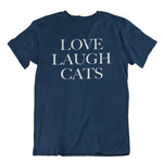 Load image into Gallery viewer, Love Laugh | Unisex | T-Shirt - MegaCat
