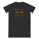 Load image into Gallery viewer, Bevor du fragst | T-Shirt Kleid aus Bio-Baumwolle - MegaCat
