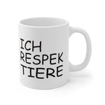 Load image into Gallery viewer, Respek Tiere | Tasse - MegaCat

