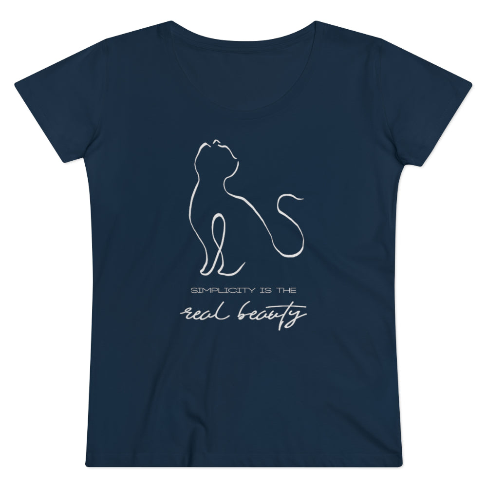 SimplicityCat | Damen | Bio T-Shirt - MegaCat