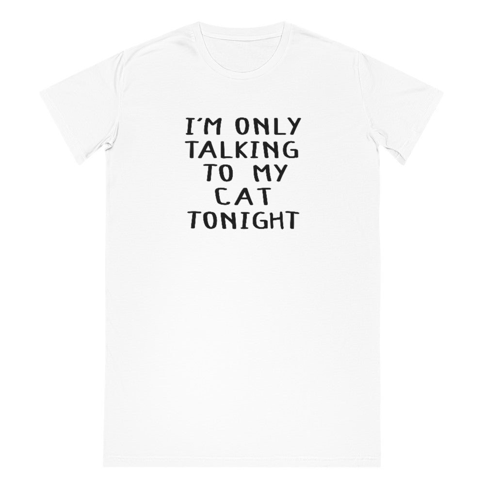 Tonight only | T-Shirt Kleid aus Bio-Baumwolle - MegaCat