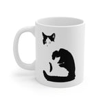 Load image into Gallery viewer, Tuxedo Cat | Tasse - MegaCat

