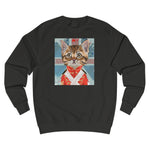 Load image into Gallery viewer, Union JackCat | Unisex | Sweatshirt - MegaCat
