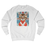 Load image into Gallery viewer, Union JackCat | Unisex | Sweatshirt - MegaCat
