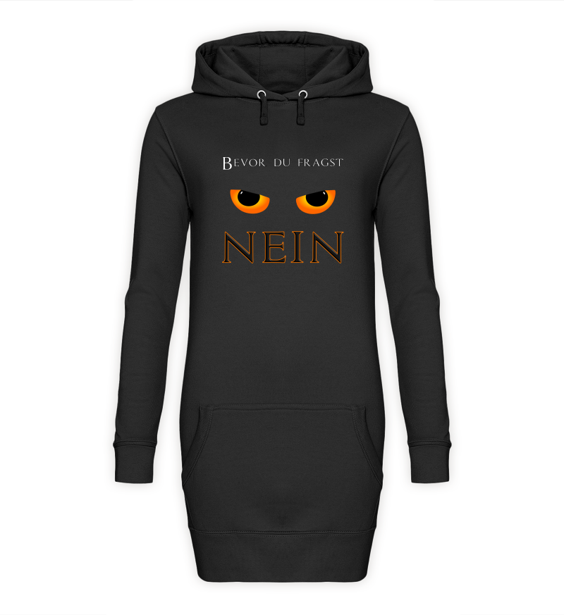 Bevor du fragst | Hoodie Kleid - MegaCat