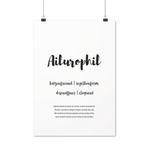 Laden Sie das Bild in den Galerie-Viewer, Ailurophil | Premium Poster - MegaCat
