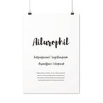 Load image into Gallery viewer, Ailurophil | Premium Poster - MegaCat
