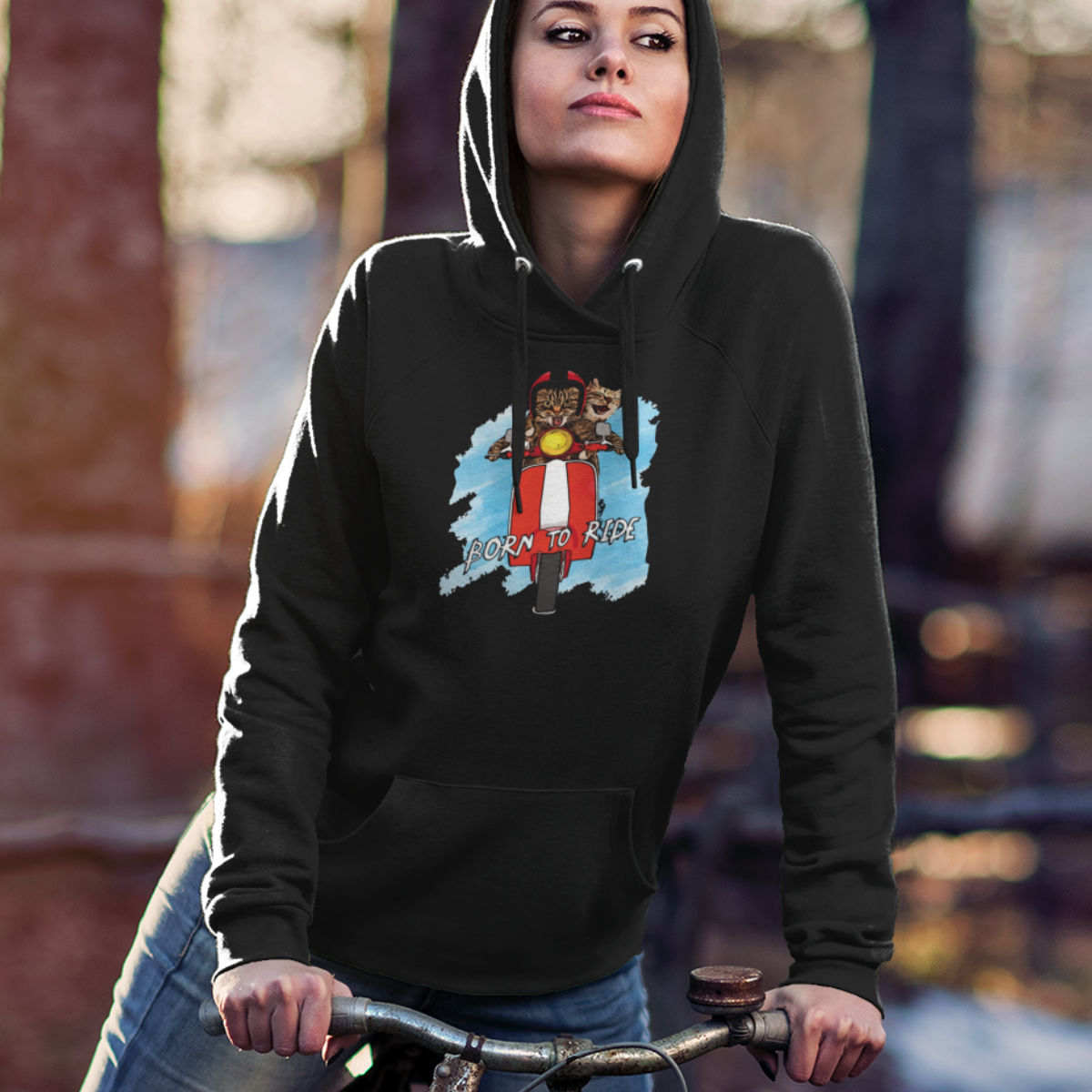 Born to Ride | Unisex | Hoodie - MegaCat