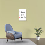 Laden Sie das Bild in den Galerie-Viewer, With Cats | Wandbild | White Edition - MegaCat
