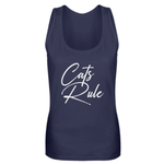 Load image into Gallery viewer, Cats Rule | Damen | Tank-Top - MegaCat
