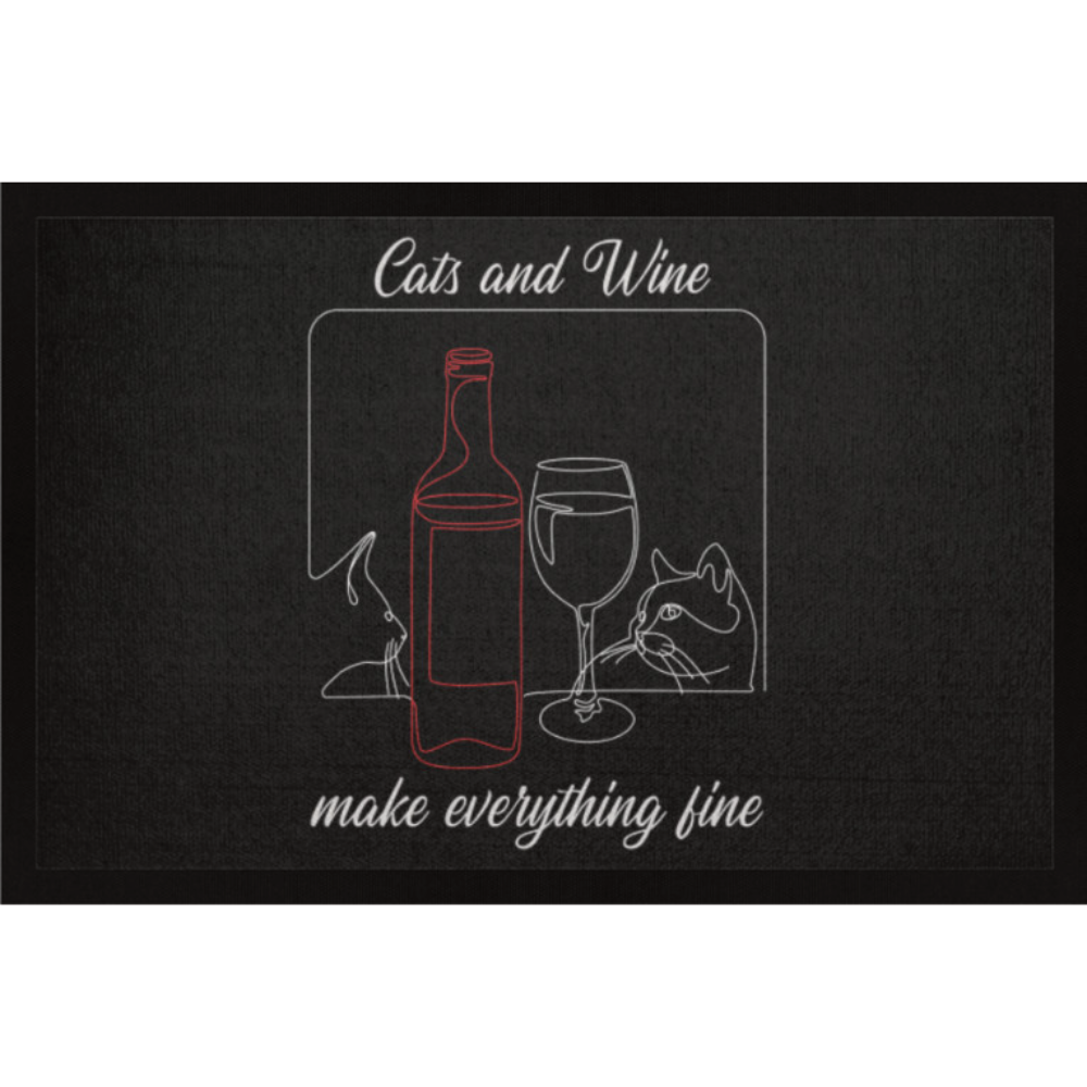Everything Fine | Fussmatte - MegaCat