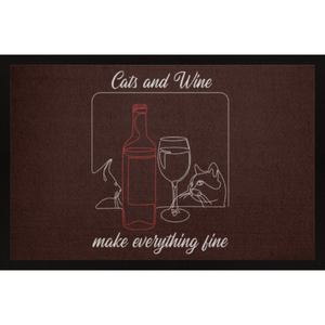 Everything Fine | Fussmatte - MegaCat