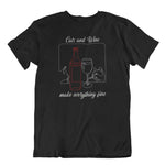 Load image into Gallery viewer, Everything Fine | Unisex | T-Shirt - MegaCat

