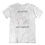 Load image into Gallery viewer, Everything Fine | Unisex | T-Shirt - MegaCat
