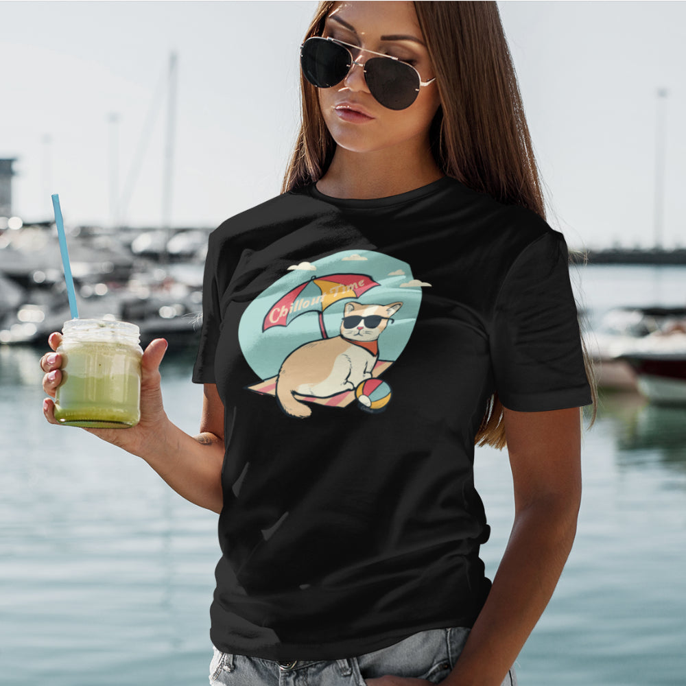 ChilloutCat | Unisex | T-Shirt - MegaCat