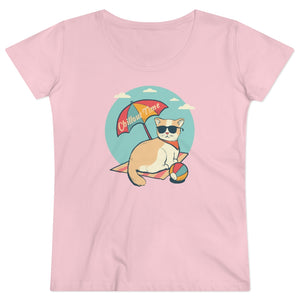 ChilloutCat | Damen | Bio T-Shirt - MegaCat