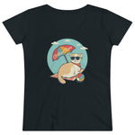 Laden Sie das Bild in den Galerie-Viewer, ChilloutCat | Damen | Bio T-Shirt - MegaCat
