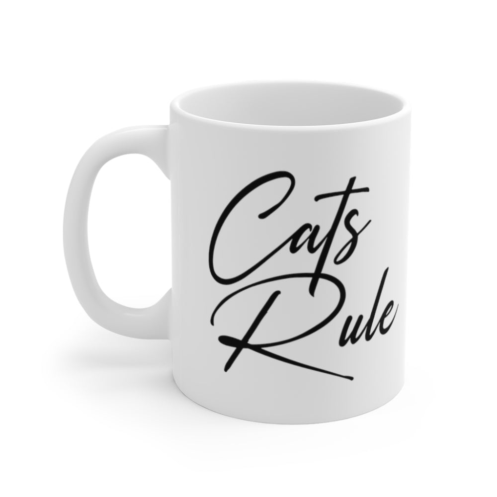 Cats Rule | Tasse - MegaCat
