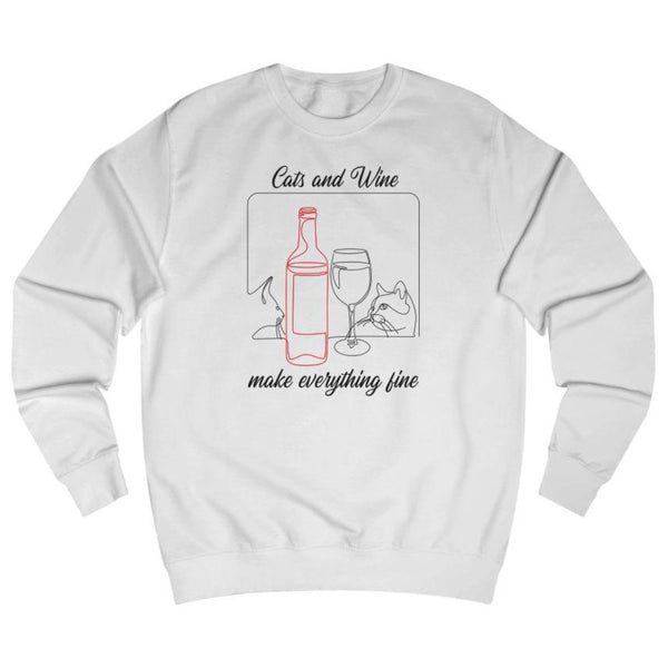 Everything Fine | Unisex | Sweatshirt - MegaCat