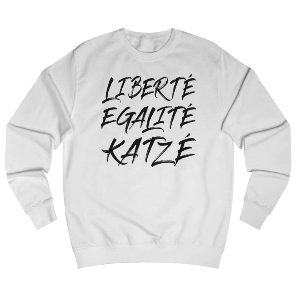 Egalite Katze | Unisex | Sweatshirt - MegaCat