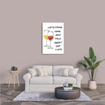 Laden Sie das Bild in den Galerie-Viewer, Talk about Cats | Wandbild | White Edition - MegaCat
