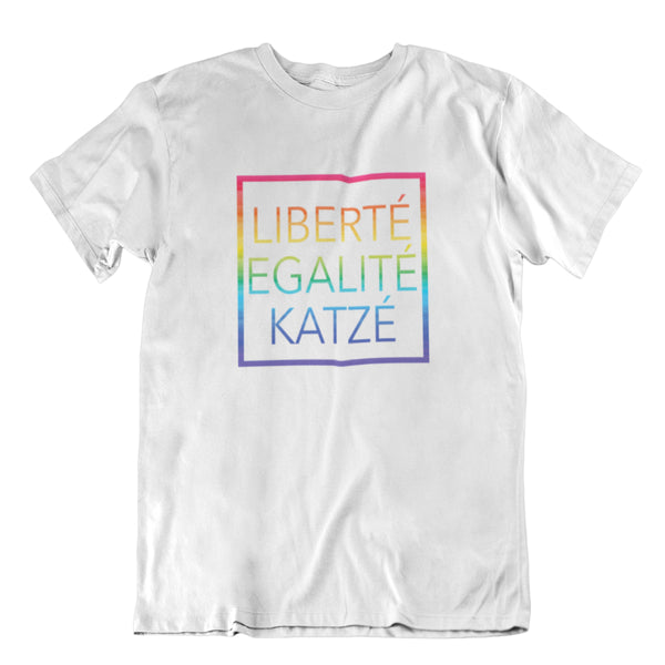 Liberte Katze Arcenciel | Unisex | T-Shirt - MegaCat