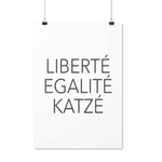 Laden Sie das Bild in den Galerie-Viewer, Liberte | Premium Poster - MegaCat
