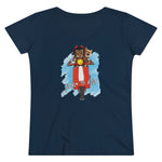 Load image into Gallery viewer, Born to Ride | Damen | Bio T-Shirt - MegaCat
