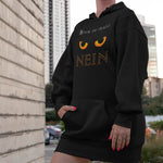 Laden Sie das Bild in den Galerie-Viewer, Bevor du fragst | Hoodie Kleid - MegaCat
