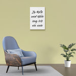 Laden Sie das Bild in den Galerie-Viewer, Nie Nein | Wandbild | White Edition - MegaCat
