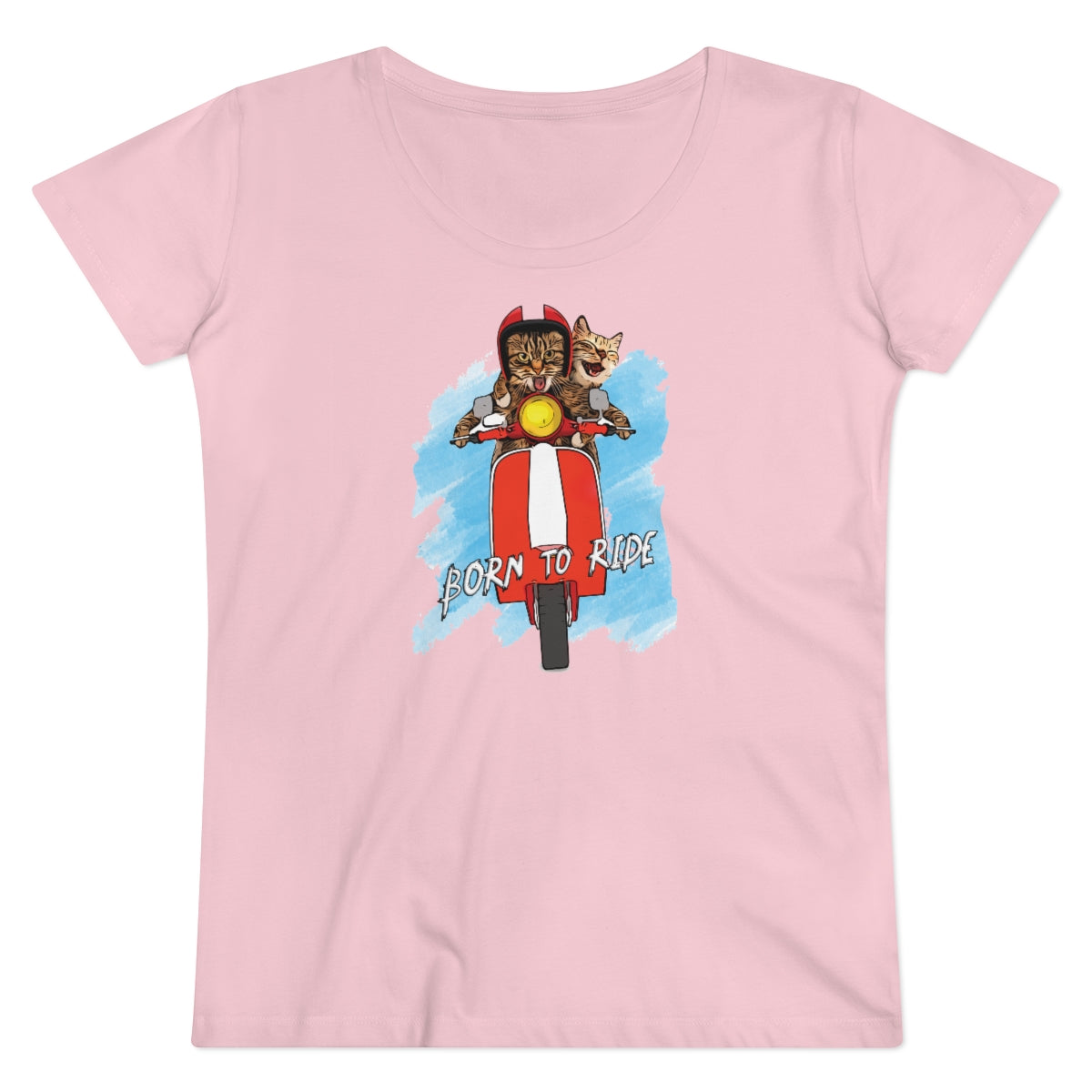 Born to Ride | Damen | Bio T-Shirt - MegaCat