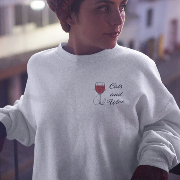 Red Wine | Unisex | Sweatshirt - MegaCat