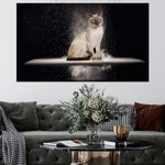 Load image into Gallery viewer, La Diva Cat | Wandbild | Art Edition - MegaCat
