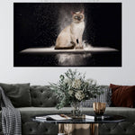 Laden Sie das Bild in den Galerie-Viewer, La Diva Cat | Wandbild | Art Edition - MegaCat
