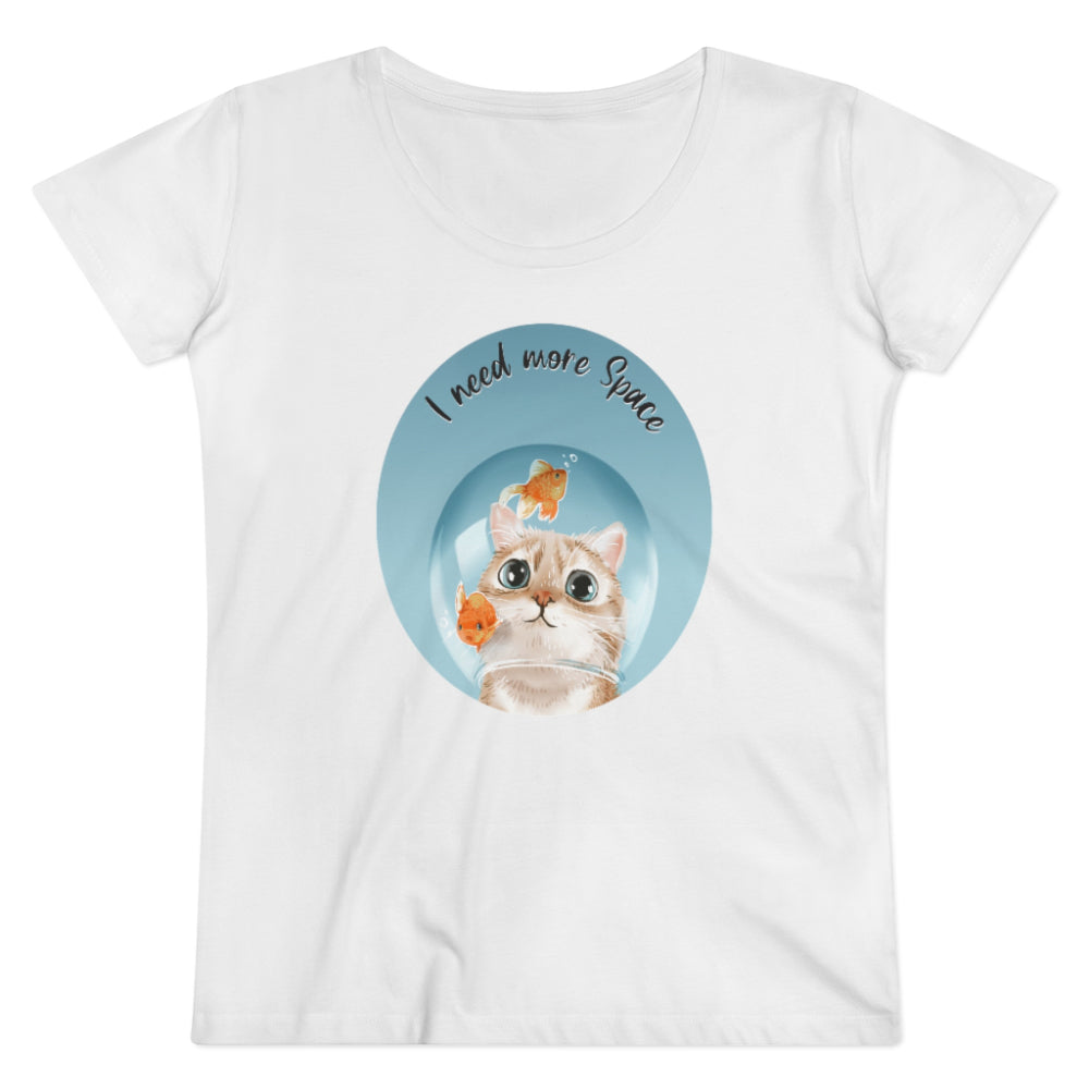 More Space | Damen | Bio T-Shirt - MegaCat