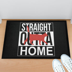 Straight outta | Fussmatte - MegaCat