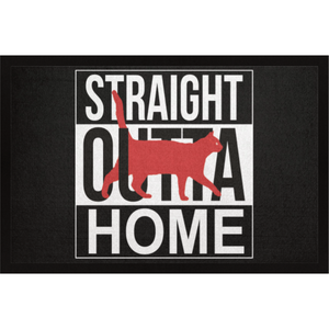 Straight outta | Fussmatte - MegaCat
