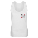 Load image into Gallery viewer, Tic Tac Paw | Damen | Tank-Top - MegaCat
