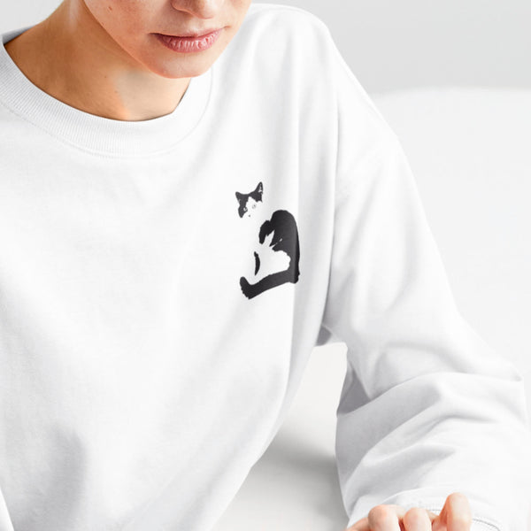 Tuxedo Cat | Unisex | Sweatshirt - MegaCat