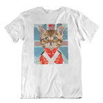 Load image into Gallery viewer, Union JackCat | Unisex | T-Shirt - MegaCat
