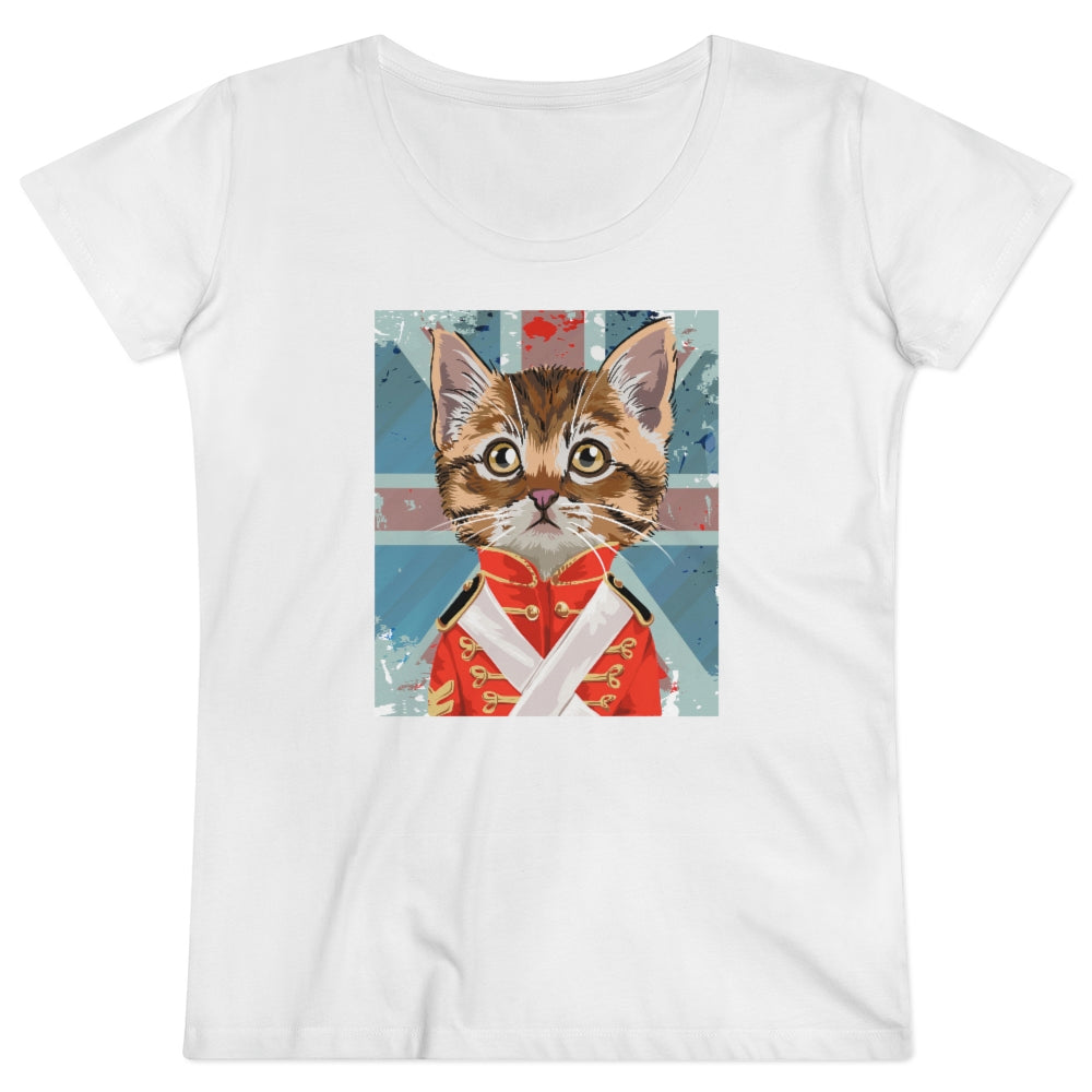 Union JackCat | Damen | Bio T-Shirt - MegaCat