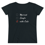 Laden Sie das Bild in den Galerie-Viewer, With Cats | Damen | Bio T-Shirt - MegaCat

