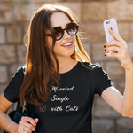 Load image into Gallery viewer, With Cats | Damen | Bio T-Shirt - MegaCat
