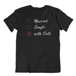 Load image into Gallery viewer, With Cats | Unisex | T-Shirt - MegaCat
